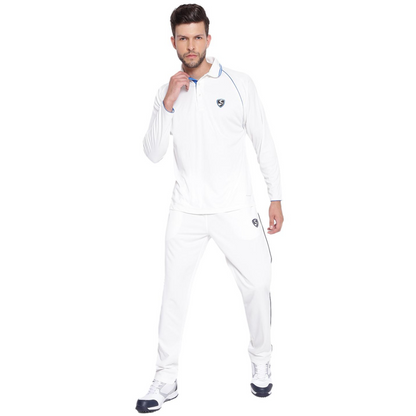 SG Premium 2.0 Full Sleeve Cricket Shirt  Whites