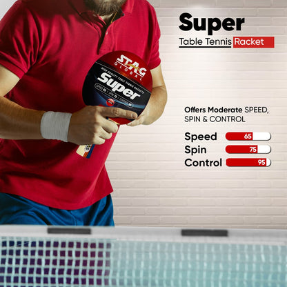 STAG GLOBAL Super Table Tennis Racket