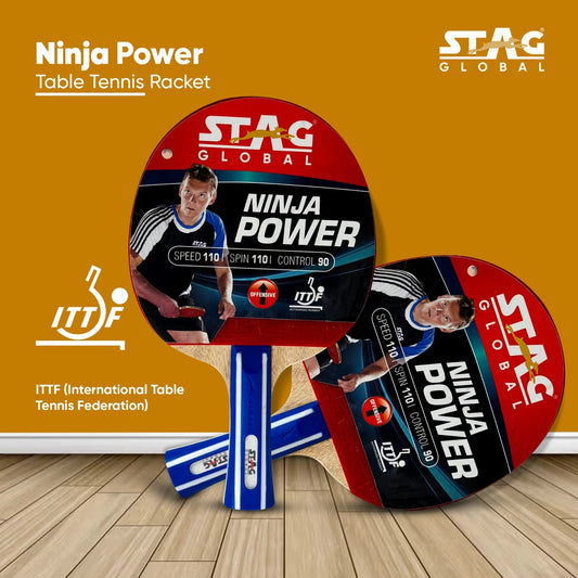 STAG Global Ninja Power Table Tennis Racket