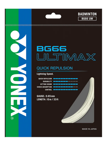 YONEX BG66 ULTIMAX BADMINTON STRING