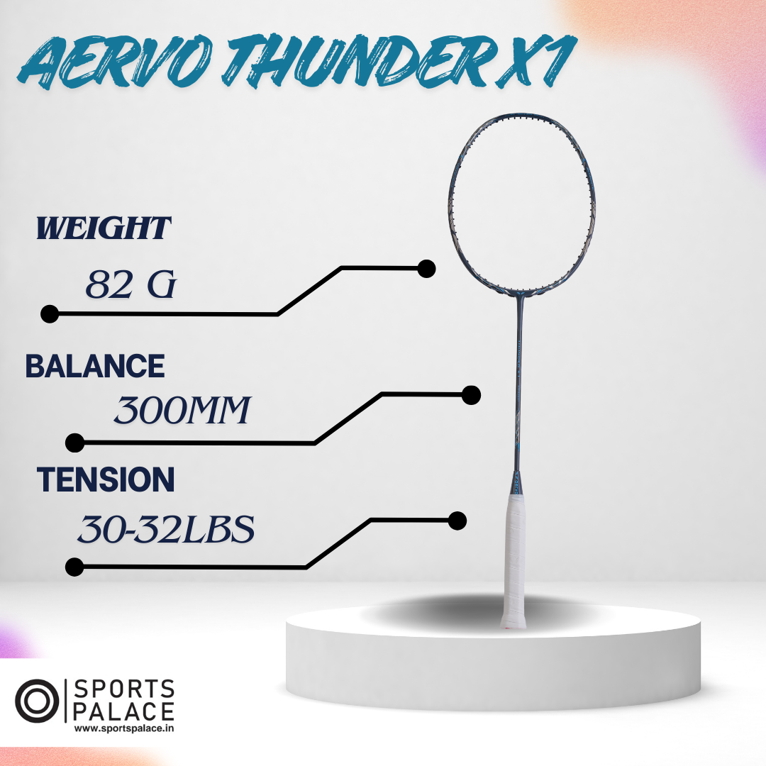 AERVO THUNDER X1 BADMINTON RACQUET