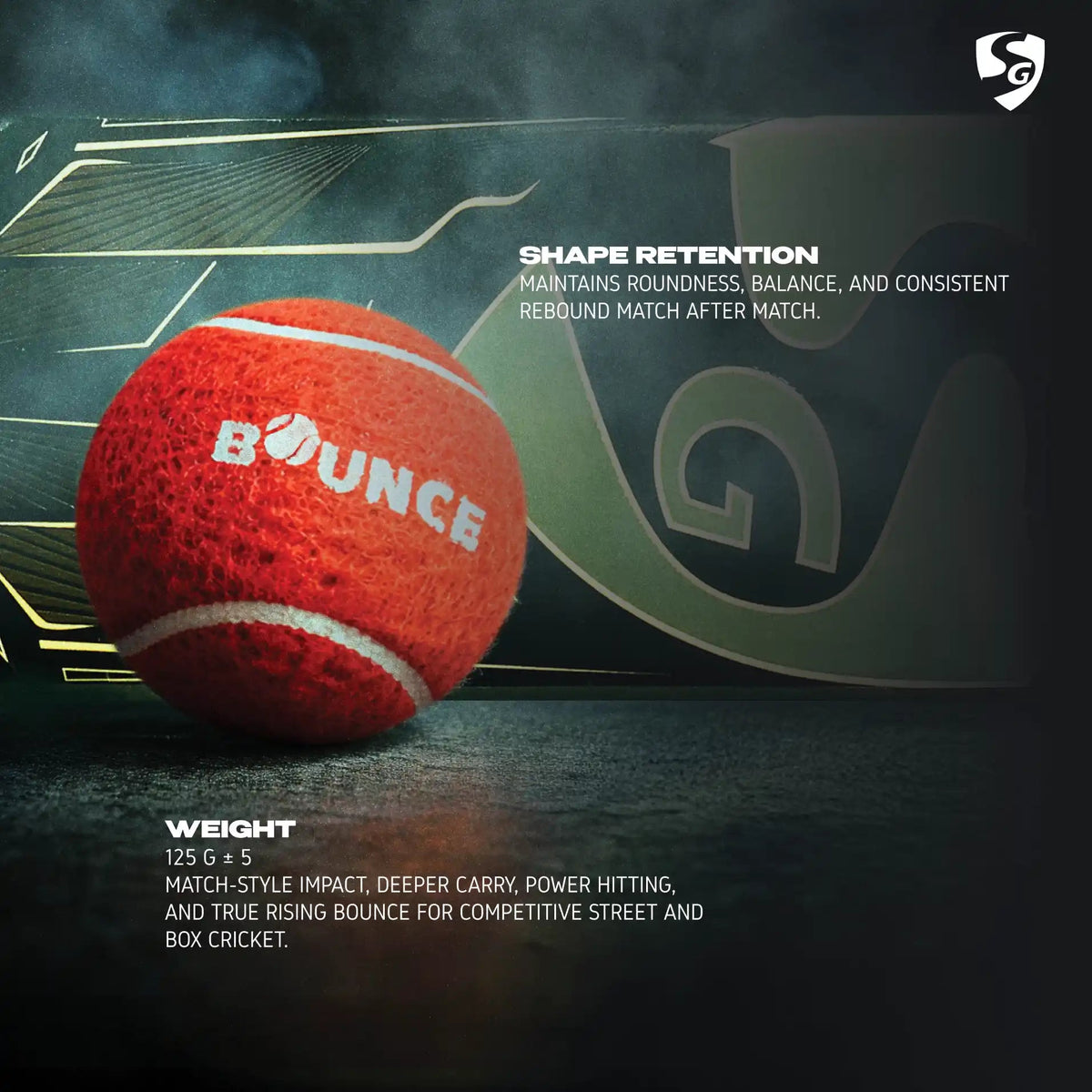 SG Bounce Heavy Tennis Cricket Ball