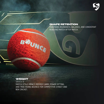 SG Bounce Heavy Tennis Cricket Ball