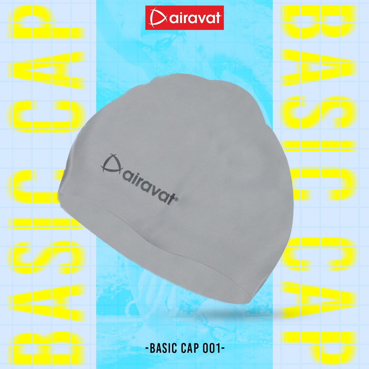 AIRAVAT BASIC SWIMMING CAP-001