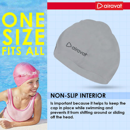 AIRAVAT BASIC SWIMMING CAP-001