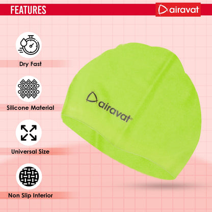 AIRAVAT BASIC SWIMMING CAP-001
