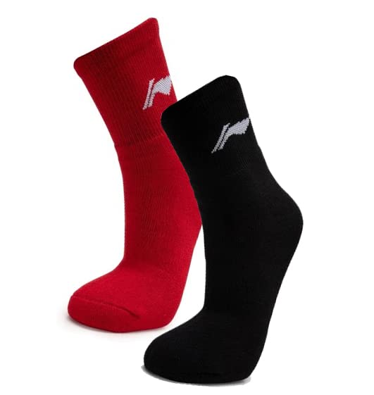 LI-NING AWLS179-6 FULL LENGTH SOCKS| PACK OF -2|