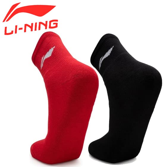 LI-NING AWLS179-6 FULL LENGTH SOCKS| PACK OF -2|