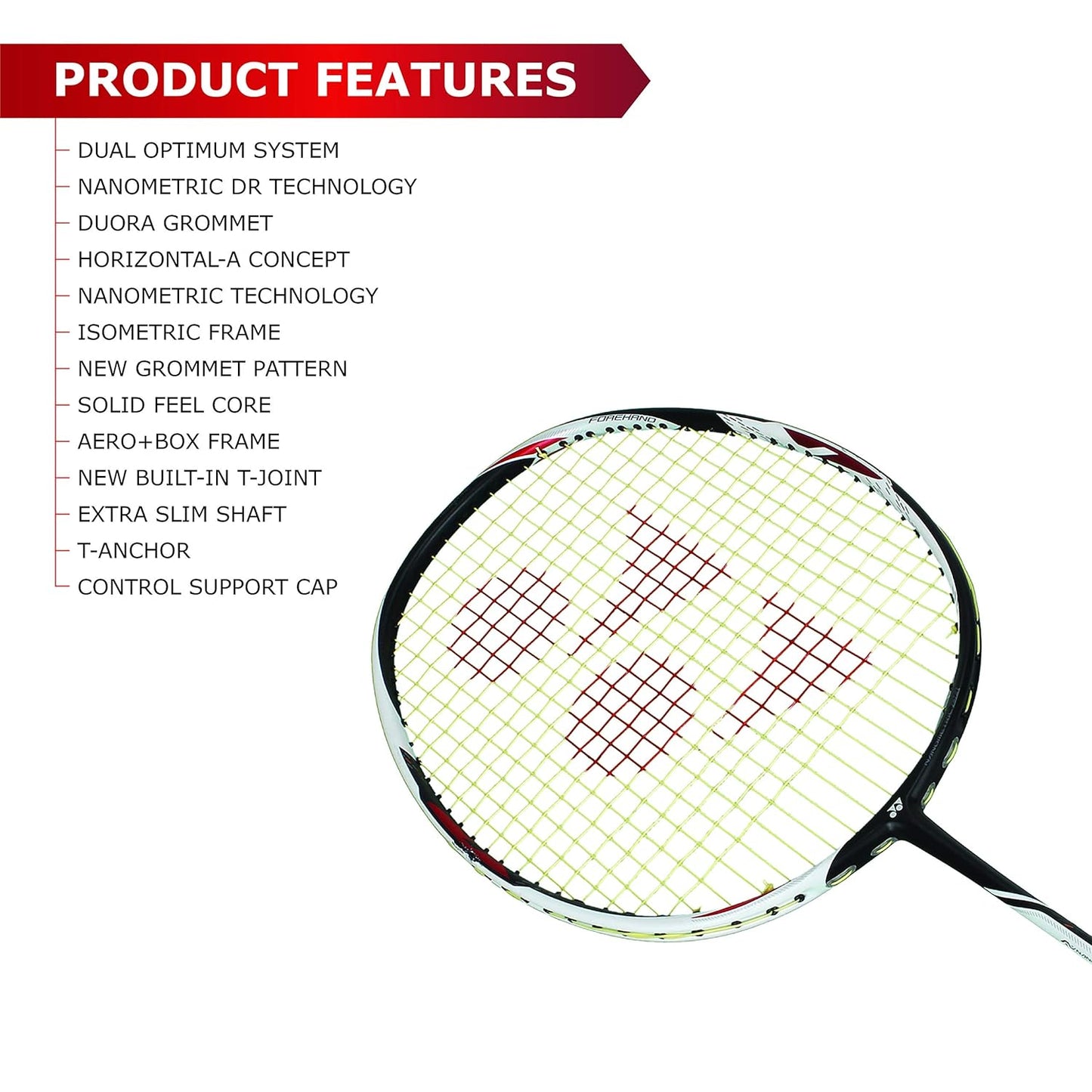 YONEX DUORA Z STRIKE BADMINTON RACQUET