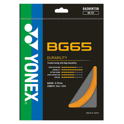 YONEX BG 65 BADMINTON STRING